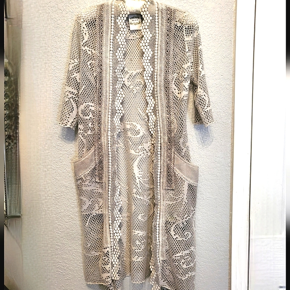 Sheer cardigan